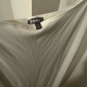 Neiman Marcus all white dress